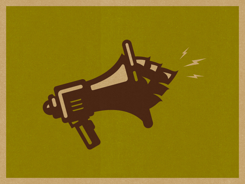 Icon megaphone hops craft beer beer illustraion icon wip