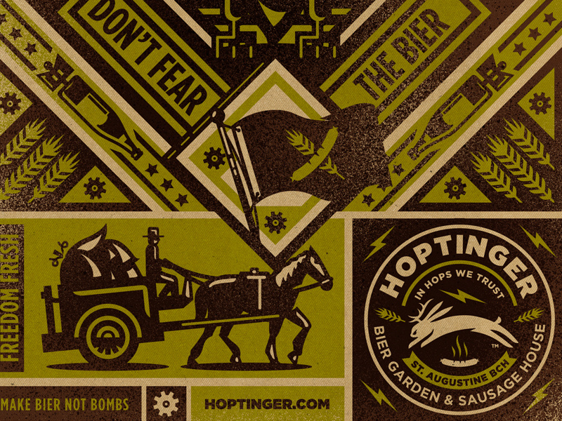 Illustration III beer craft beer illustraion icon wip poster