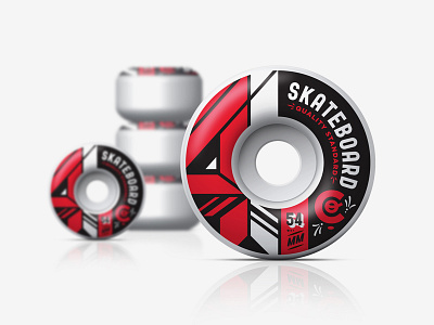 4 Skateboard Co Wheels 4 54 mm kendrick kidd skateboarding wheels