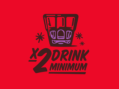 Illustration 2 drink minimum illustration