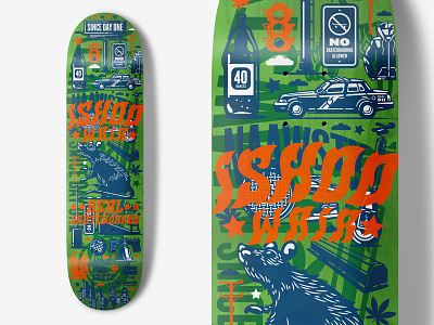 Real Skateboards - Ishod Wair color deck icons illustraion overlay real skateboards skateboarding