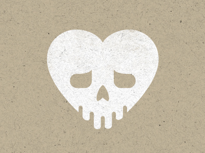 Theatre Poster Element heart skull