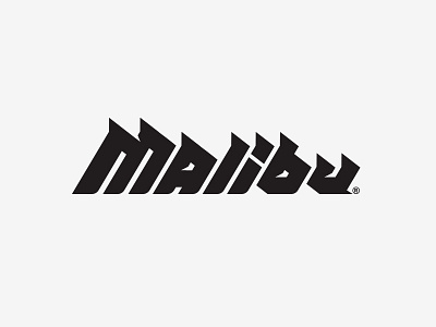 Branding III braning lettering malibu boats wordmark