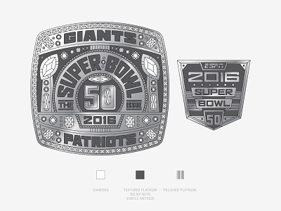 Superbowl Ring designs, themes, templates and downloadable graphic elements  on Dribbble