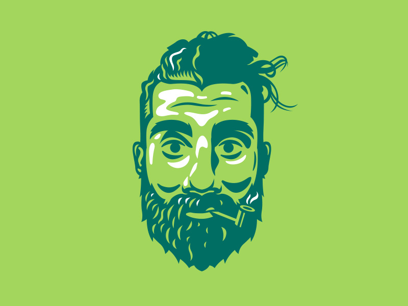 Illustration II packaging craft beer illustration bold city brewery portrait