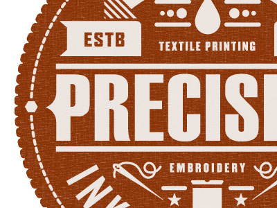 Precision Ink and Stitch II logo