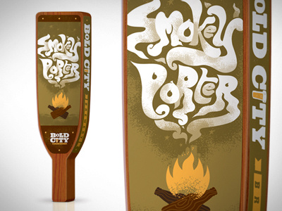 smokey lettering