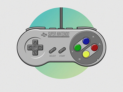 Nintendo Controller design illustration nintendo vector vectorart