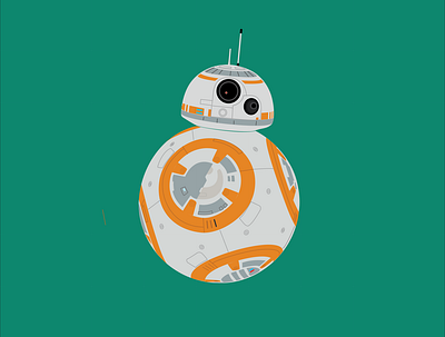 BB-8 adobe bb 8 design illustration may the 4th may the 4th be with you star wars vector wacom