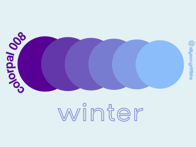 Winter Daily Color Palette