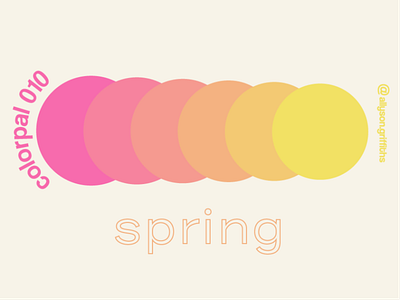 Spring Daily Color Palette