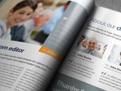Business Mag / Editorial template