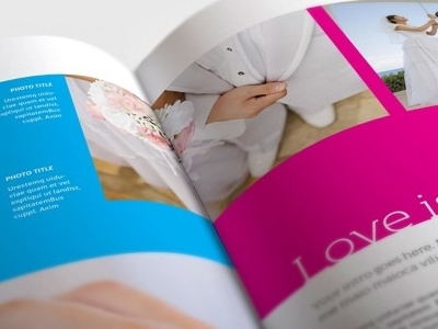 Color Mag / Editorial Template brochure business clean cmyk colour corporate decor design elegant fashion fresh home