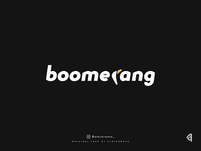 boomerang logo design
