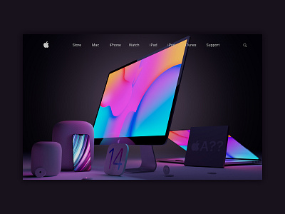 Apple app apple branding design logo ui ux web website