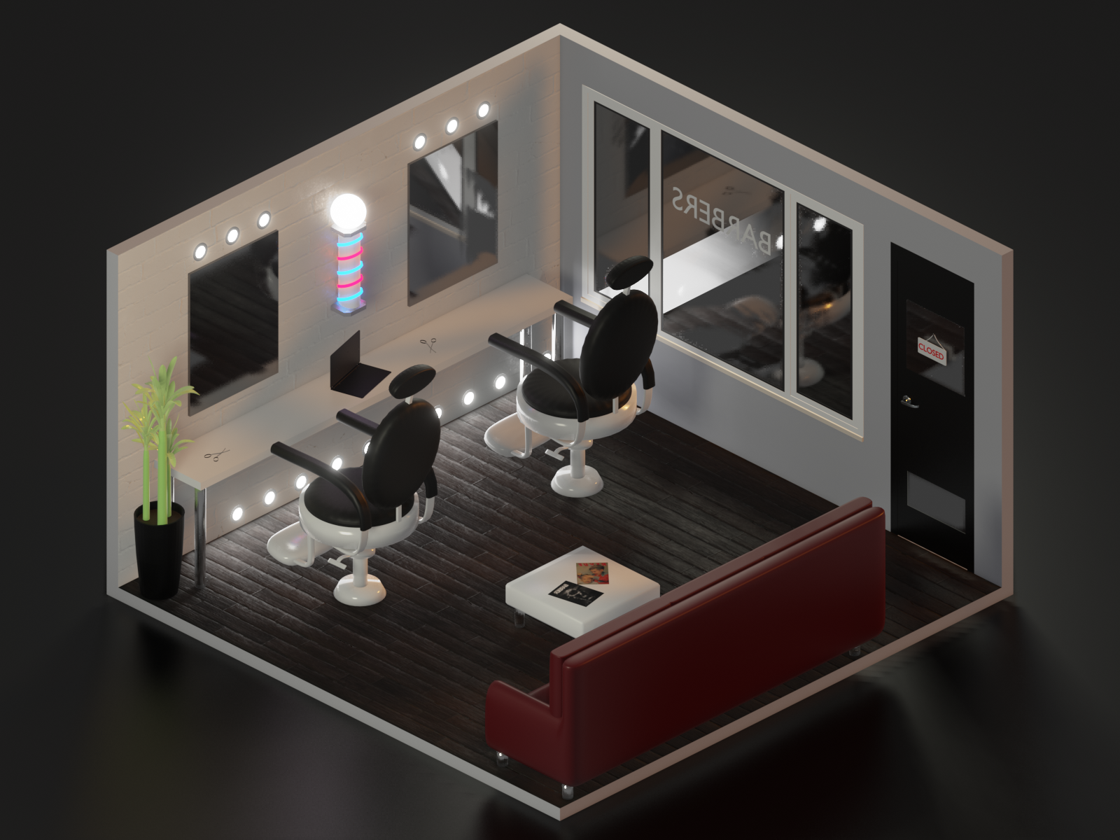 BLENDER by Mark Arron Smith on Dribbble