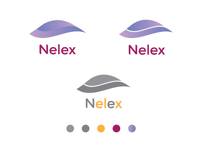 Nelex Logo Design abstract app brand identity branding business company logo creative data greadient logo design logo design branding logo designer modern simple vector