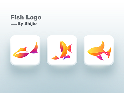 Fish Logo fish illustrator logo sketch