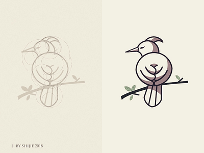 Bird Logo bird illustrator logo sketch