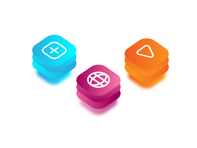 Isometric Icon Design