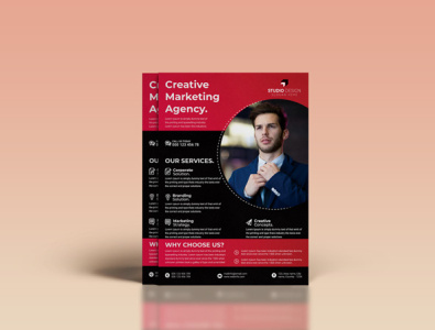 Corporate Business Flyer agency corporate flyer design flyer office promotion