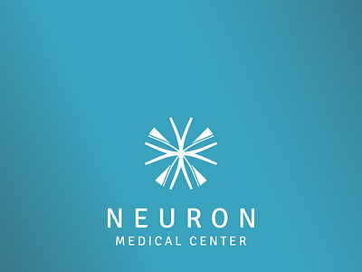 NEURON MEDICAL CENTER abstract abstract logo anatomy brand design branding clean concept design graphic healthcare idea logo luxurious medical physiology science symbol system system icon