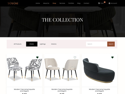 Product Page - Interior Design Company figma