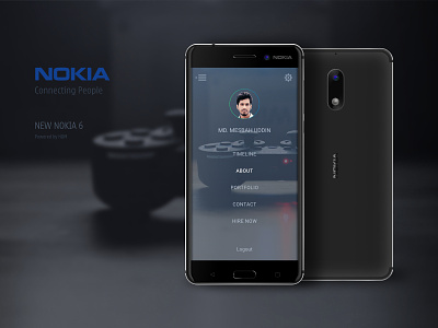 Nokia 6 Mockup Vector Illustration in Affinity Designer affinity designer android mockup mockup nokia 6 vector illustration