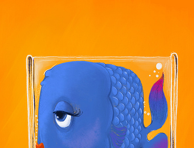 Big fish art artistic design illustration