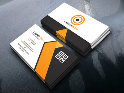 Professional Corporate Business Card by Farjana ahmed on Dribbble