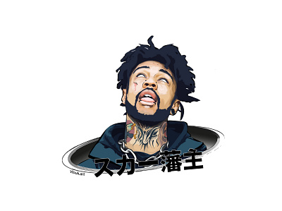 scarlxrd adobe illustrator art illustration scarlxrd vector