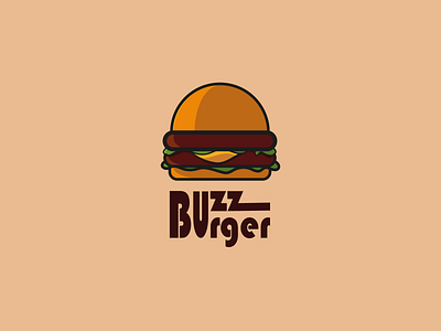 BuzzBurger adobe illustrator graphic design logo vector