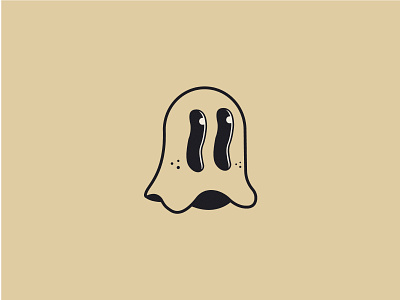Ghost character adobe illustrator ghost graphic design illustration retro vector