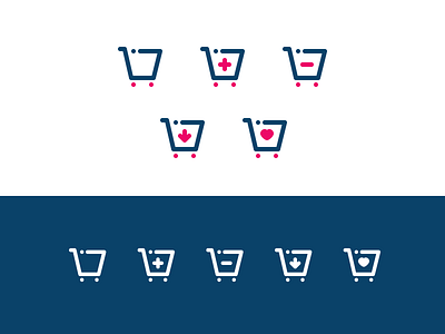 Little Trolley Icons