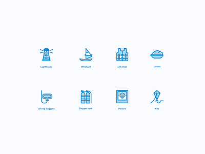 Holiday & Travel Icon set ( preview )