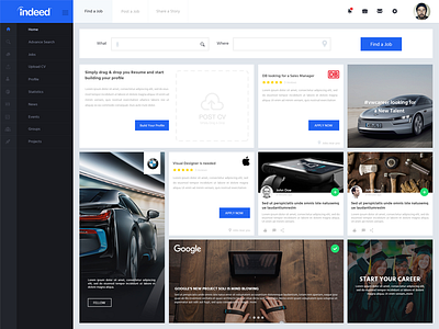 Indeed UI/UX Redesign 