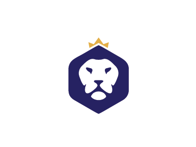 Lionlogo branding creative king lion logo startup