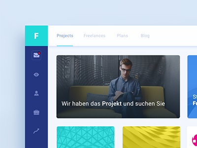 Freelance freelance german redesign simple ui ux web