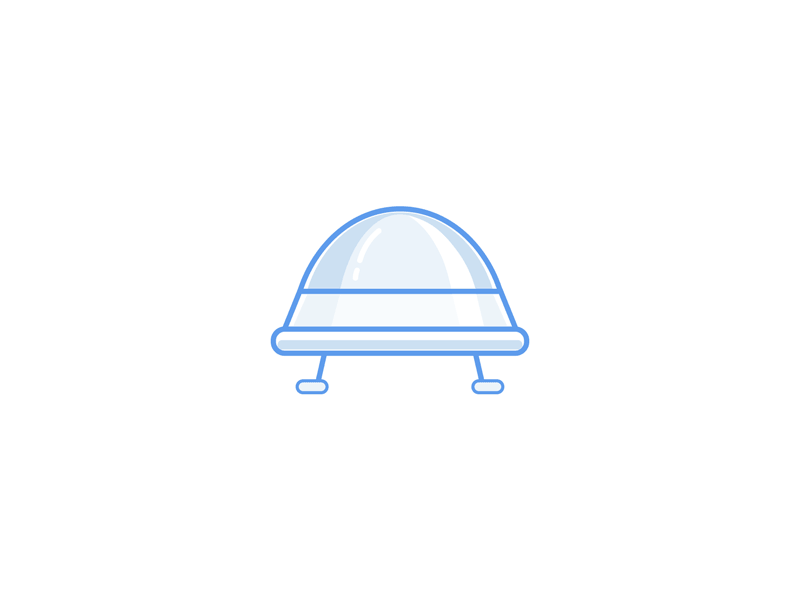 UFO Loading animation loading ufo