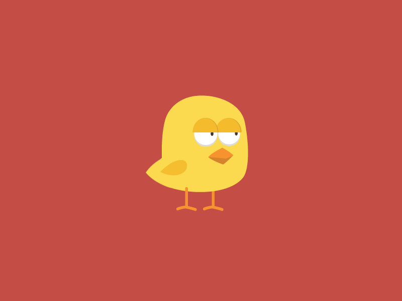 Chick Animation for Lunar New Year animation chatbot chick gif new year red