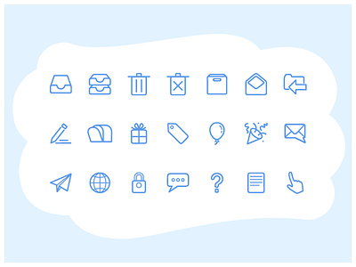 Icon Set for MailTime