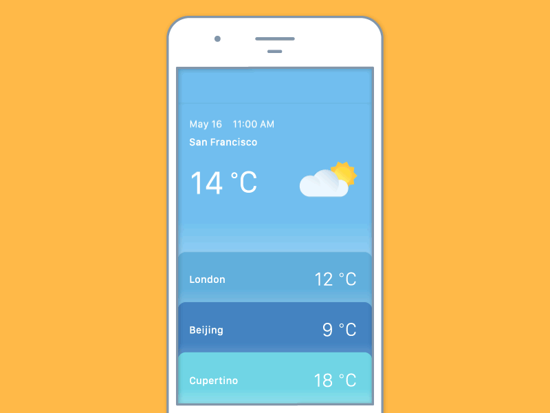 Useless UX: Pull-to-Refresh Weather App