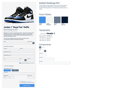 05.07.20 #DailyUI Challenge 1 (A 'Sign Up' Page) daily ui dailyui designchallenge form forms ui