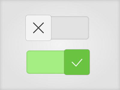 On/Off Switch daily dailyui design element green off on switch ui ux