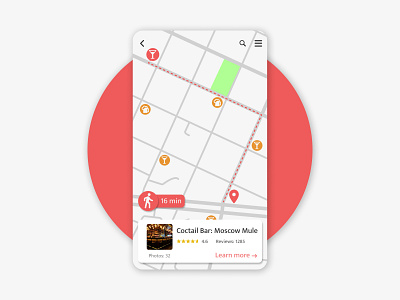Location Tracker app daily dailyui design location mobile tracker tracking app ui ux