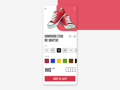 Customize Product commerce customize daily dailyui design ecommerce mobile product red shoes shop sneakers ui ux