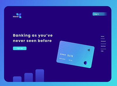 Concept Bank Home Page banking website briefbox figma modern ui uidesign