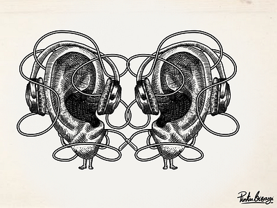 Leave our ears peaceful. procreate drawing