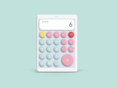 Daily UI 004 - Calculator