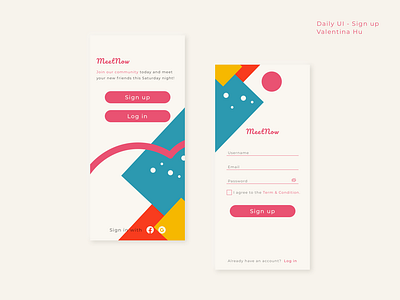 Daily UI - Sign Up